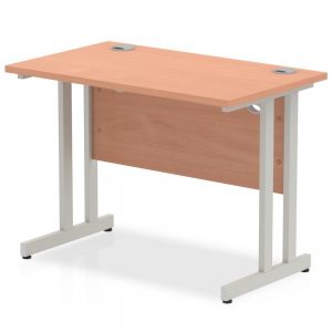 Impulse Compact Cantilever Leg Rectangular Desk