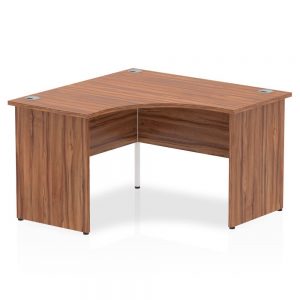 Impulse Panel Leg Corner Desk Walnut