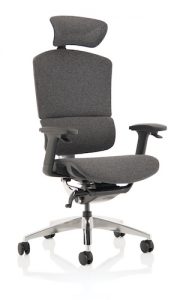 Ergo Click Plus Posture Chair – Charcoal Fabrimesh