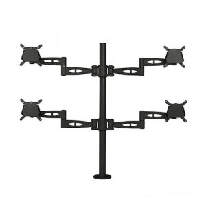 Kardo Quad Screen Monitor Arm Black