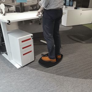 Sit/Stand Balance Board Standing