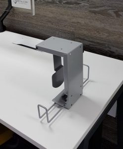 C4 Mini Cpu Holder Silver