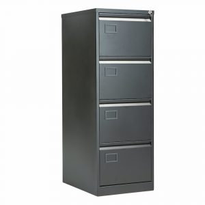 Bisley 4 Drawer Contract Steel Filing Cabinet